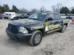 Salvage cars for sale at Madisonville, TN auction: 2006 Dodge Dakota Quad SLT