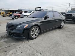 Mercedes-Benz salvage cars for sale: 2019 Mercedes-Benz S 450
