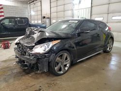 Salvage cars for sale at Columbia, MO auction: 2013 Hyundai Veloster Turbo