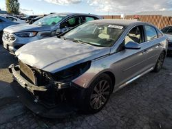 Salvage cars for sale from Copart North Las Vegas, NV: 2016 Hyundai Sonata Sport