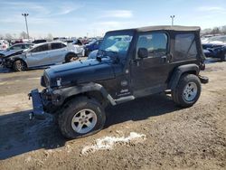 Salvage cars for sale from Copart Indianapolis, IN: 2005 Jeep Wrangler X