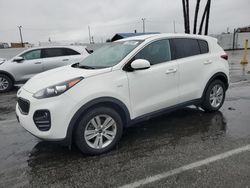 KIA Sportage salvage cars for sale: 2017 KIA Sportage LX