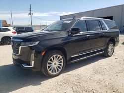 Salvage cars for sale at Jacksonville, FL auction: 2023 Cadillac Escalade ESV Premium Luxury