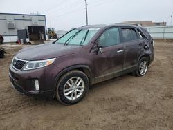 Salvage cars for sale from Copart Bismarck, ND: 2014 KIA Sorento LX