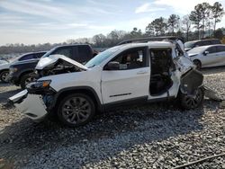 Salvage cars for sale at Byron, GA auction: 2021 Jeep Cherokee Latitude LUX