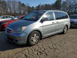 Honda salvage cars for sale: 2006 Honda Odyssey EXL