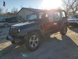 Salvage cars for sale at Houston, TX auction: 2013 Jeep Wrangler Unlimited Sport