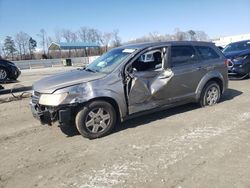 Salvage cars for sale at Spartanburg, SC auction: 2012 Dodge Journey SE