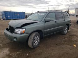 Toyota Highlander salvage cars for sale: 2006 Toyota Highlander Limited