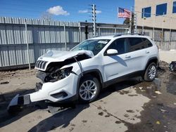 Salvage cars for sale from Copart Littleton, CO: 2020 Jeep Cherokee Latitude