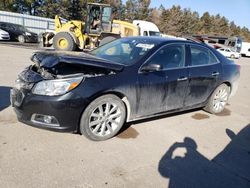 Chevrolet Malibu LTZ salvage cars for sale: 2015 Chevrolet Malibu LTZ