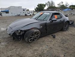 Vehiculos salvage en venta de Copart Opa Locka, FL: 2017 Mazda MX-5 Miata Grand Touring