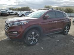 Salvage cars for sale at Las Vegas, NV auction: 2016 Hyundai Tucson Limited