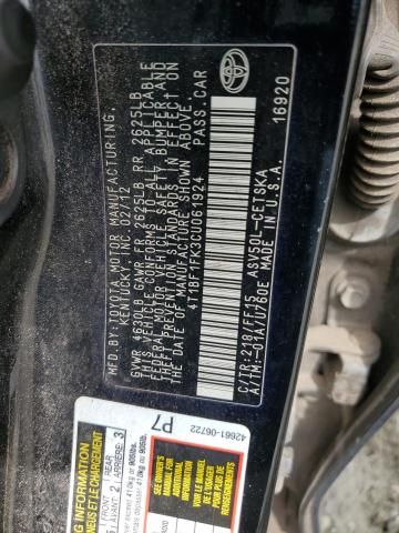 2012 Toyota Camry Base