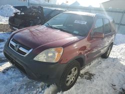 Honda salvage cars for sale: 2004 Honda CR-V EX