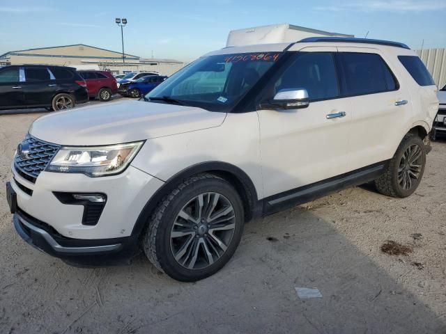 2018 Ford Explorer Platinum