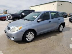 Vehiculos salvage en venta de Copart Haslet, TX: 2005 Toyota Corolla Matrix XR