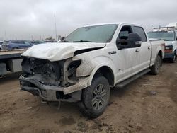 Salvage cars for sale at Brighton, CO auction: 2015 Ford F150 Supercrew