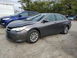 Salvage cars for sale from Copart Lexington, KY: 2015 Toyota Camry LE