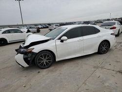 Salvage cars for sale at Wilmer, TX auction: 2021 Toyota Camry SE
