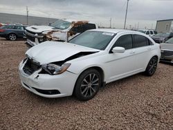 Salvage cars for sale from Copart Phoenix, AZ: 2012 Chrysler 200 Touring