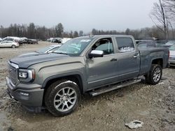 Vehiculos salvage en venta de Copart Candia, NH: 2018 GMC Sierra K1500 Denali