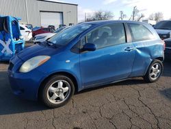 Salvage cars for sale from Copart Woodburn, OR: 2007 Toyota Yaris