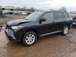 Toyota Highlander salvage cars for sale: 2013 Toyota Highlander Base