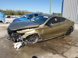 Salvage cars for sale from Copart Apopka, FL: 2019 Infiniti Q60 Pure