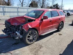 Dodge Durango Vehiculos salvage en venta: 2017 Dodge Durango R/T