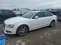 Salvage cars for sale at Indianapolis, IN auction: 2016 Audi A4 Premium S-Line