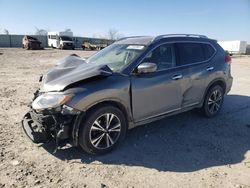 Salvage cars for sale at Kansas City, KS auction: 2017 Nissan Rogue S