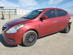 Salvage cars for sale from Copart Fresno, CA: 2018 Nissan Versa S