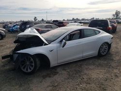 Salvage cars for sale at Sacramento, CA auction: 2017 Tesla Model S