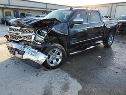 Salvage trucks for sale at Houston, TX auction: 2015 Chevrolet Silverado C1500 LTZ
