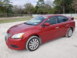 Salvage cars for sale at Fort Pierce, FL auction: 2014 Nissan Sentra S