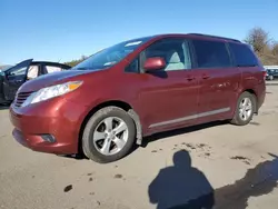 Salvage cars for sale from Copart Brookhaven, NY: 2017 Toyota Sienna LE