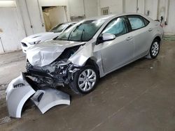 Salvage cars for sale from Copart Madisonville, TN: 2016 Toyota Corolla L