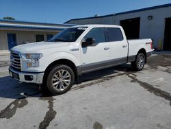 Salvage cars for sale from Copart Fort Pierce, FL: 2017 Ford F150 Supercrew