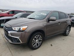 Salvage cars for sale at Grand Prairie, TX auction: 2019 Mitsubishi Outlander Sport ES