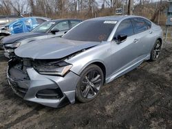 Acura TLX salvage cars for sale: 2021 Acura TLX Tech A