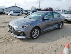 Salvage cars for sale at Pekin, IL auction: 2018 Hyundai Sonata Sport