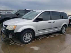 2012 Dodge Grand Caravan SE en venta en Grand Prairie, TX