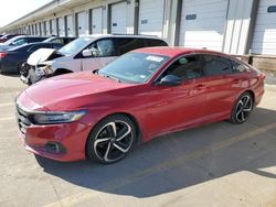 Honda salvage cars for sale: 2022 Honda Accord Sport