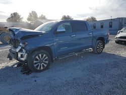 Salvage cars for sale from Copart Prairie Grove, AR: 2020 Toyota Tundra Crewmax Limited