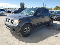 Salvage cars for sale from Copart Miami, FL: 2013 Nissan Frontier S