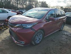 Carros híbridos a la venta en subasta: 2022 Toyota Sienna XLE