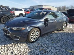 Salvage cars for sale from Copart Wayland, MI: 2017 Chevrolet Malibu LT