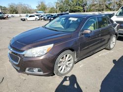 Chevrolet salvage cars for sale: 2015 Chevrolet Malibu 2LT