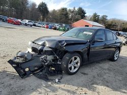 Salvage cars for sale at Mendon, MA auction: 2015 BMW 328 XI Sulev